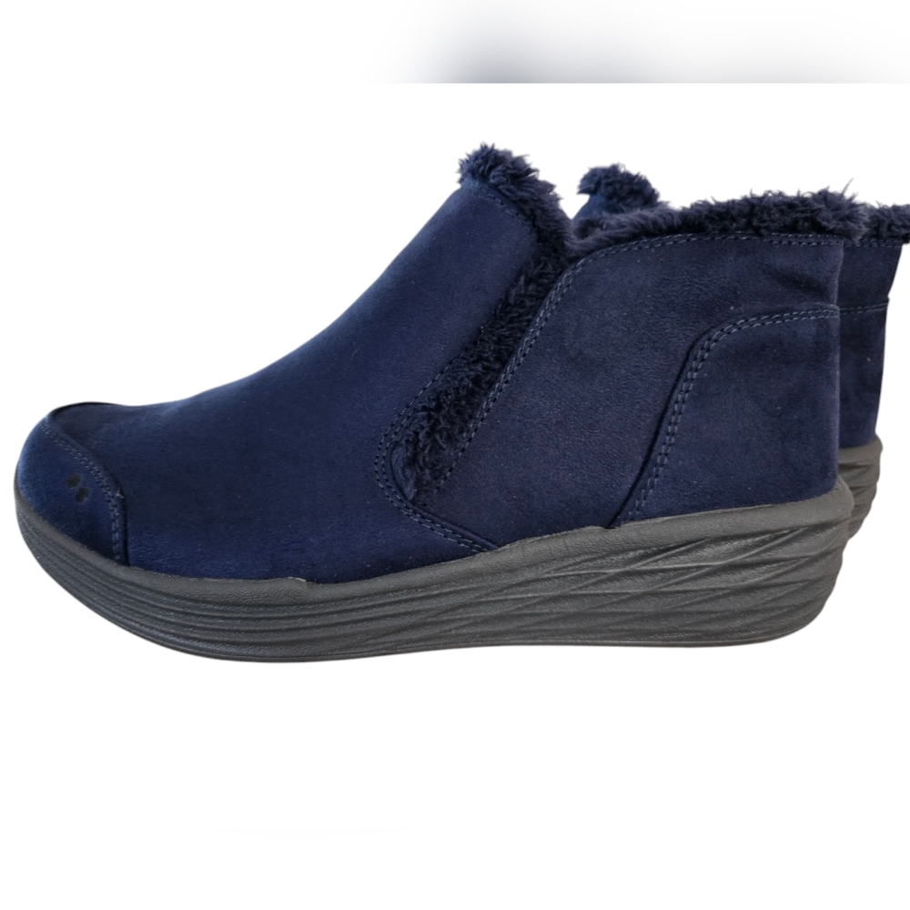 Ryka Nylah Faux Fur Lined Ankle Boots - Size 8